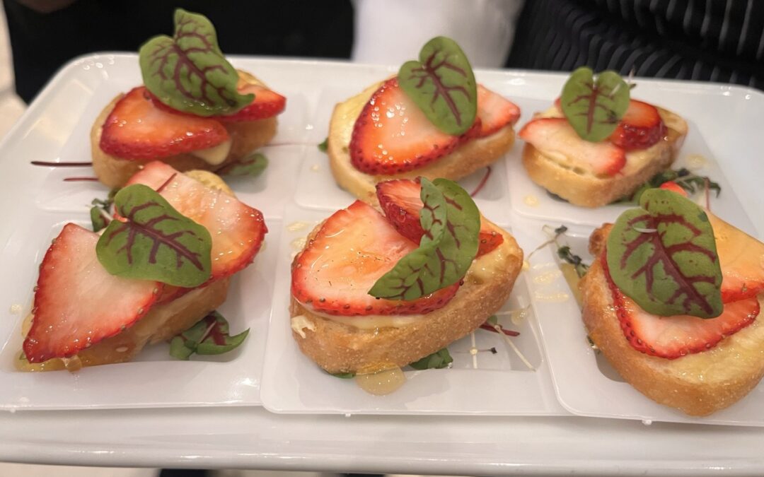 Strawberry Brie Crostini